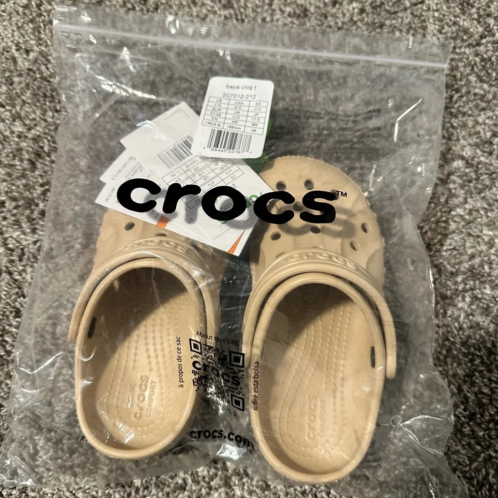 Crocs Classic Clog in Tan - Picture 2 of 5